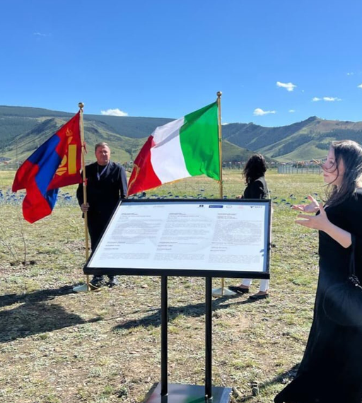Mongolia, il Terzo Paradiso di Michelangelo Pistoletto arriva a Ulaanbaatar
