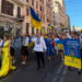 I colori dell’Ucraina nel cuore di Roma per la Giornata della Bandiera e il 35ºdell’Indipendenza