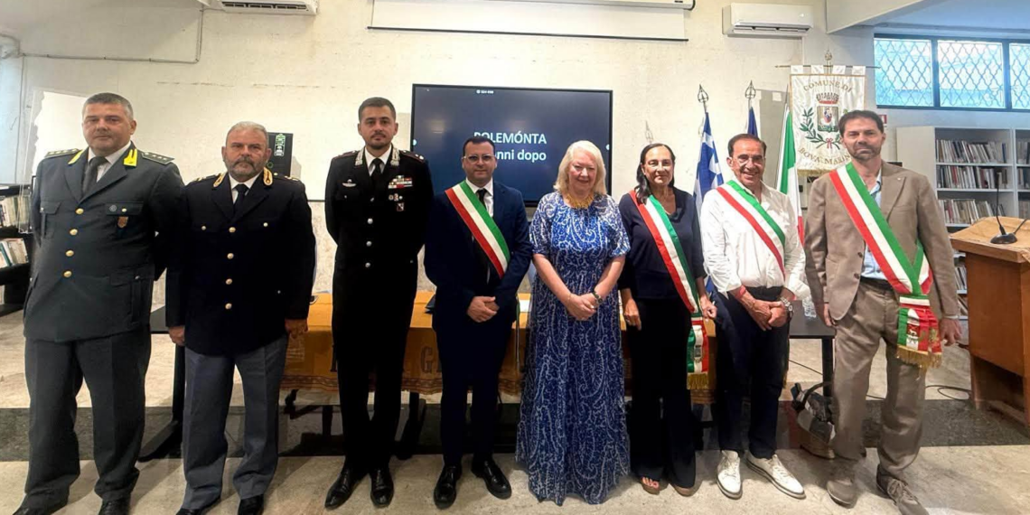 Visita dell’Ambasciatrice di Grecia Eleni Sourani nelle comunità ellenofone della Calabria