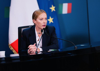 Riunione della Coalizione dei Volenterosi. Il Premier Meloni partecipa in videoconferenza
