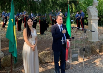 Fabio Porta rende omaggio ad Anita Garibaldi