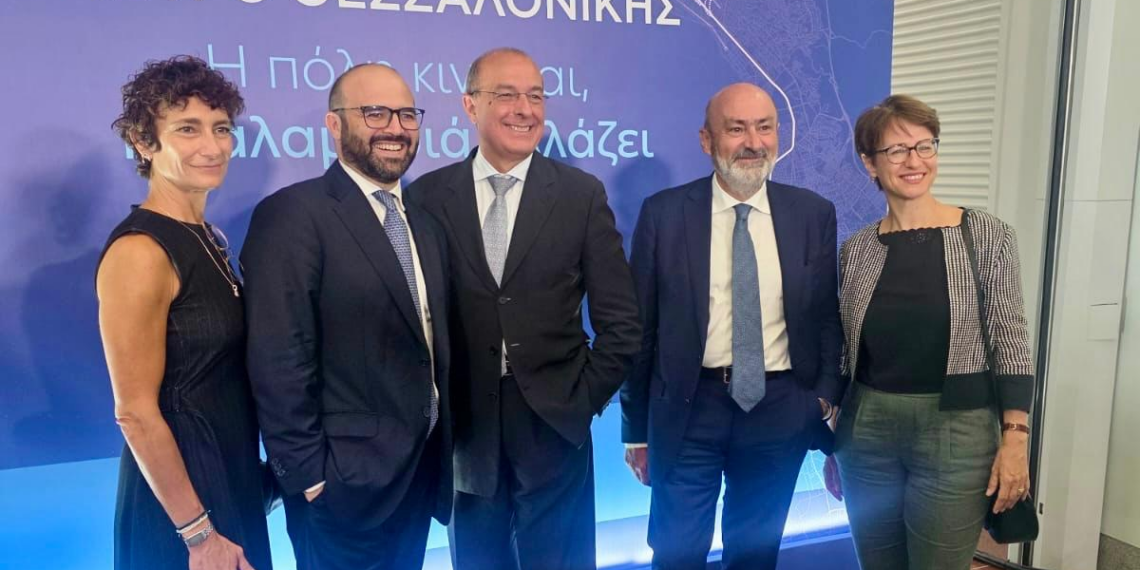 L’Ambasciatore Cuculi partecipa all’inaugurazione dell’estensione della metropolitana di Salonicco, gestita dall’Azienda Trasporti Milanesi