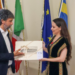 Verona, il Sindaco Damiano Tommasi incontra l’Ambasciatrice di Palestina Mona Abuamara