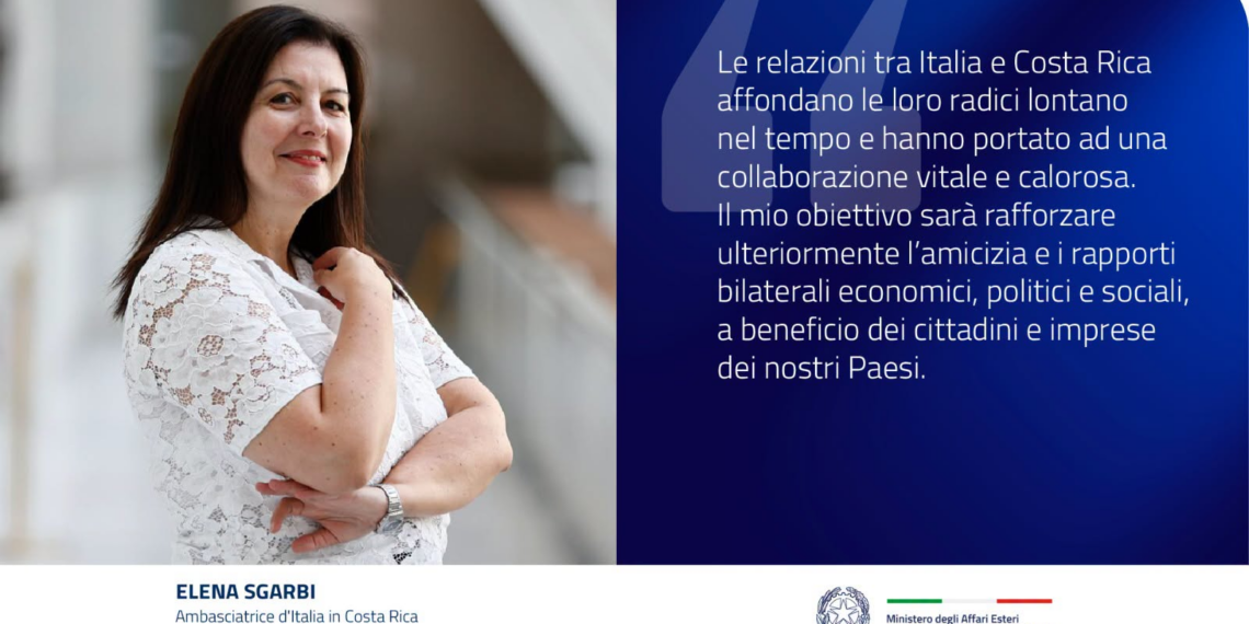 Elena Sgarbi è la nuova Ambasciatrice d’Italia in Costa Rica