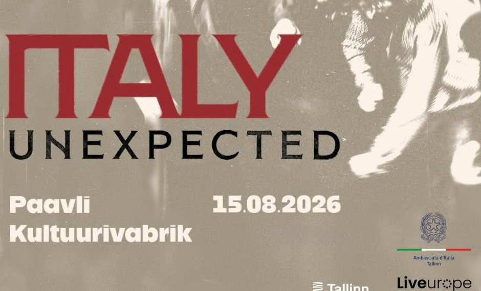 Italy Unexpected arriva a Tallinn (15 agosto)