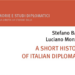 Pubblicato il primo libro in inglese sulla Storia della diplomazia italiana