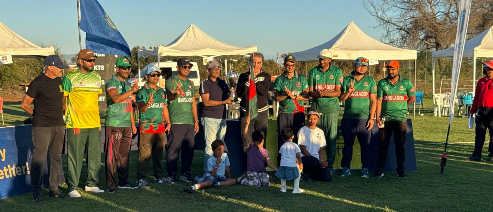 Image accompanying coverage of Diplomatic Supremacy in Rome: Bangladesh Embassy Wins 2026 Commonwealth Cricket Cup