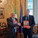 Cortese presenta al Senatore Terzi il Volume dedicato all’Ambasciata d’Italia in Svizzera