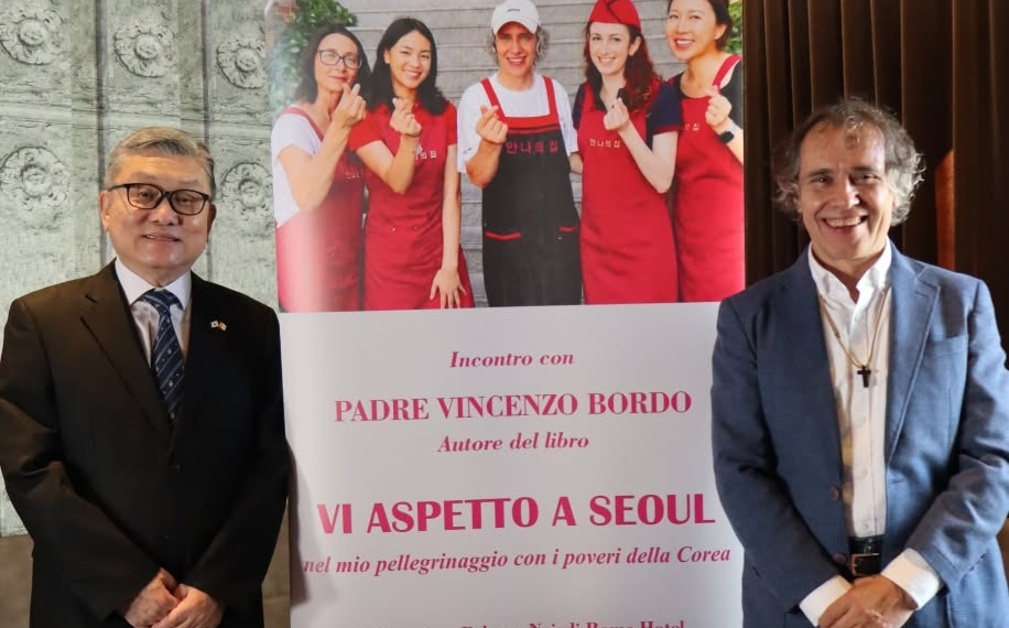 “Vi Aspetto a Seoul”, il nuovo libro di Padre Vincenzo Bordo presentato dall’Ambasciata di Corea presso la Santa Sede