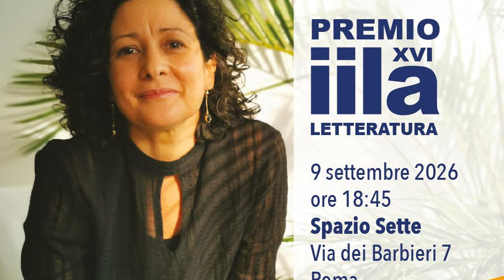 Pilar Quintana a Roma per ricevere il Premio IILA-Letteratura e presentare il nuovo romanzo