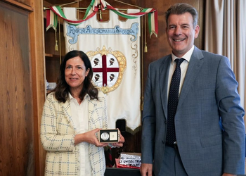 La Presidente della Regione Sardegna Todde incontra l’Ambasciatore di Svizzera Balzaretti