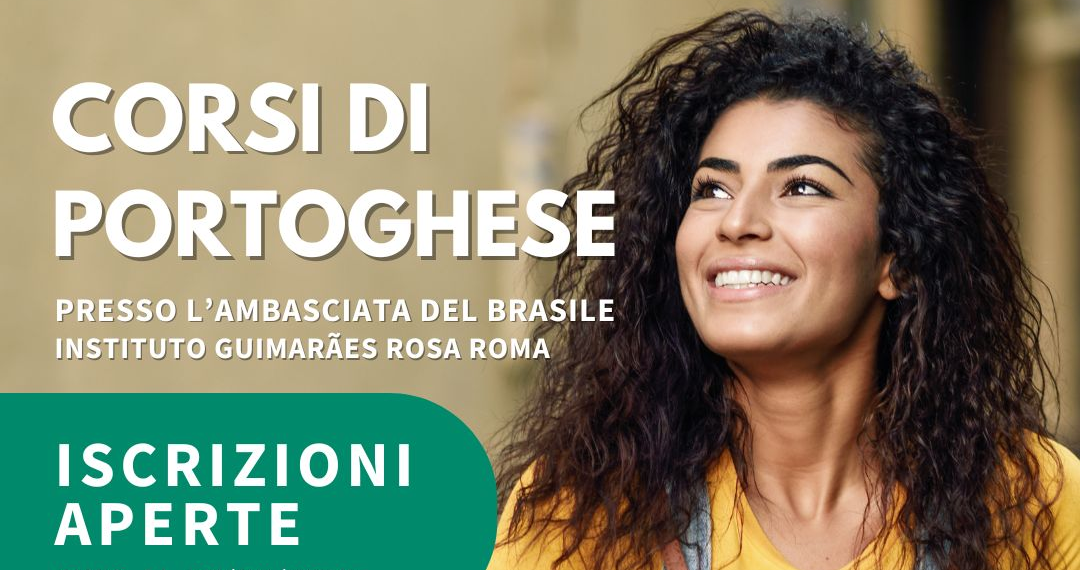 Corsi di lingua portoghese all’Ambasciata del Brasile, aperte le iscrizioni