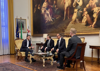 L’ambasciatore d’Ucraina Ihor Brusylo in visita istituzionale a Cagliari