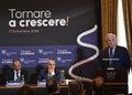 Tajani a Napoli per incontro con industriali e conferenza stampa su Med Dialogues e Neapolis. Ad Avellino intitolazione della strada ad Alfredo Covelli