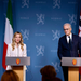 Il Presidente del Consiglio Giorgia Meloni incontra a Oslo il Primo Ministro Jonas Gahr Støre