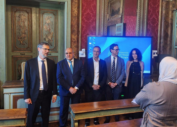L’Ambasciatore d’Algeria Mohamed Khelifi in visita all’Università per Stranieri di Perugia