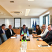 Atene, l’Ambasciatore Cuculi incontra il Ministro greco per le Migrazioni Plevris