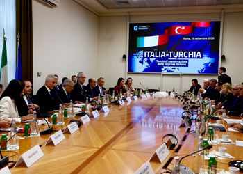 Tajani incontra il Ministro del Commercio Turco Omer Bolat