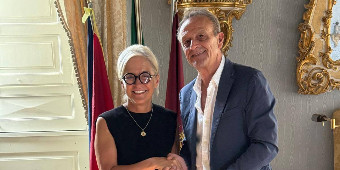 Trapani, il Sindaco Giacomo Tranchida incontra l’Ambasciatrice di Lettonia Elita Gavele