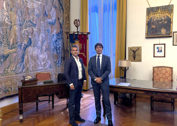 Il Sindaco di Cagliari Zedda riceve n Municipio l’Ambasciatore della Repubblica di Malta Azzopardi