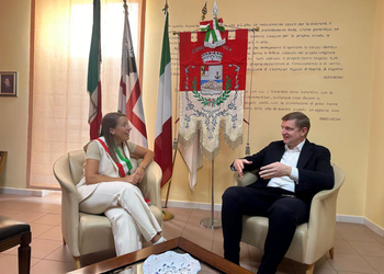Il Comune di Pula accoglie l’Ambasciatore d’Ucraina Igor Brusylo