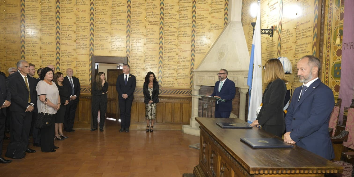 San Marino, il Segretario di Stato per gli Affari Esteri incontra il Corpo Diplomatico e Consolare