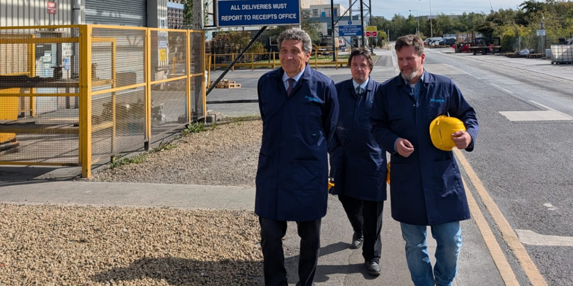 L’Ambasciatore Cassese in visita alle imprese italiane in East Midlands e South Yorkshire