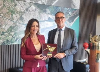 L’Ambasciatrice del Venezuela Maria Elena Uzzo in visita al Porto di Ravenna