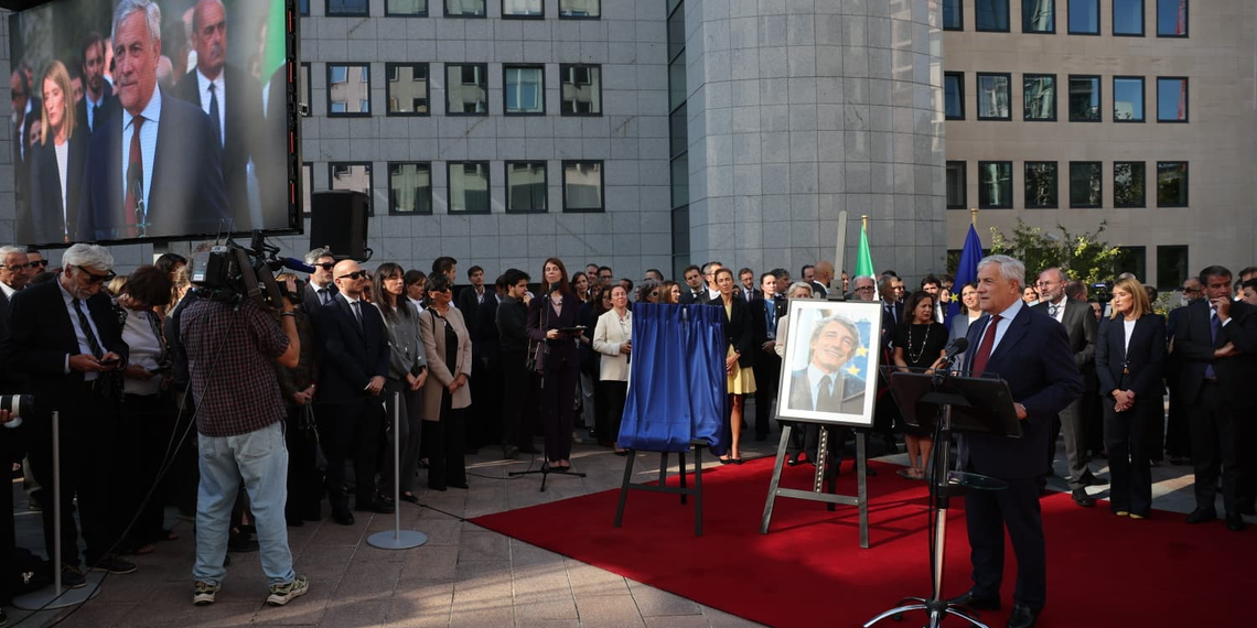 Il Ministro Tajani oggi a Bruxelles per le cerimonie in memoria di David Sassoli e Silvio Berlusconi