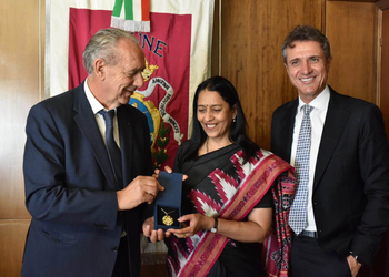 Visita ufficiale dell’Ambasciatrice dell’India Vani Rao a Chieti