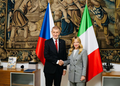 Il Presidente del Consiglio Meloni in visita nella Repubblica Ceca