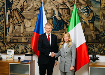 Il Presidente del Consiglio Meloni in visita nella Repubblica Ceca