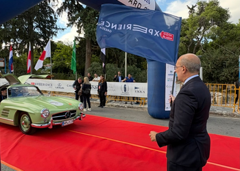 L’Ambasciatore Cuculi dà il via alla Mille Miglia Experience 2026 ad Atene
