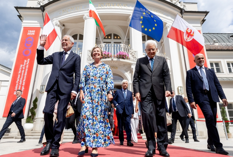 80° anniversario dell’Accordo di Parigi: Mattarella e Van der Bellen a Merano