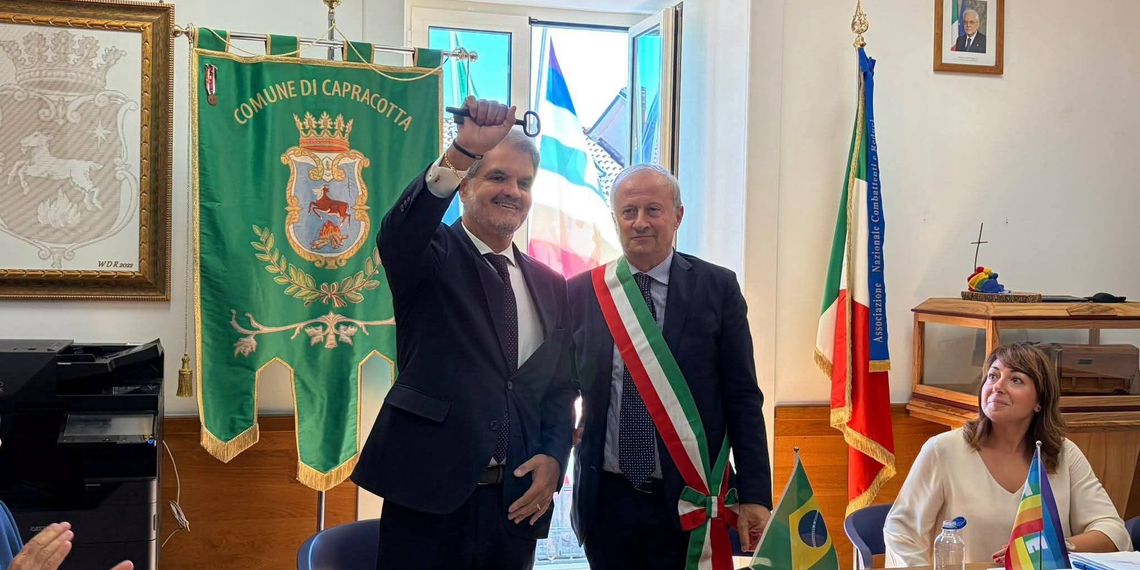 Capracotta conferisce la cittadinanza onoraria all’Ambasciatore del Brasile Renato Mosca