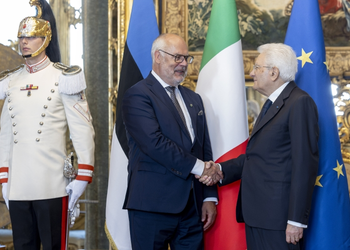 Mattarella riceve al Quirinale il Presidente estone Alar Karis: si rafforza il dialogo tra Estonia e Italia