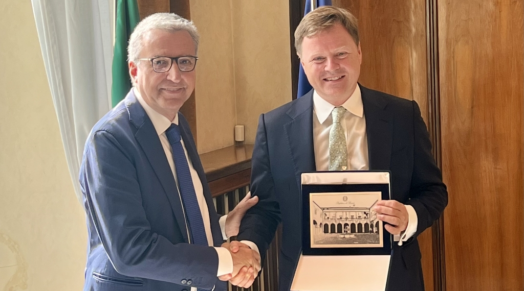 Il Prefetto di Brescia Polichetti riceve l’Ambasciatore del Regno Unito Hickey
