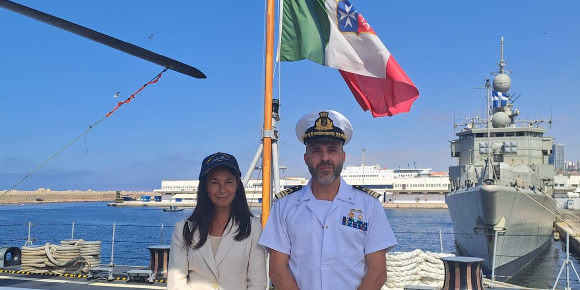 Algeria, visita dell’Ambasciatrice Schiavo alla Nave “Raimondo Montecuccoli”