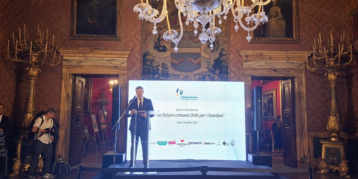 L’Ambasciata d’Ucraina organizza una serata di solidarietà per i bambini colpiti dalla guerra