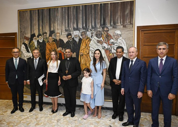 La Vicepresidente della Fondazione Heydar Aliyev in Vaticano per una serie di incontri