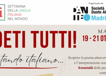 La Dante di Madrid celebra il genio creativo delle parole per la XXVI Settimana della Lingua Italiana nel Mondo