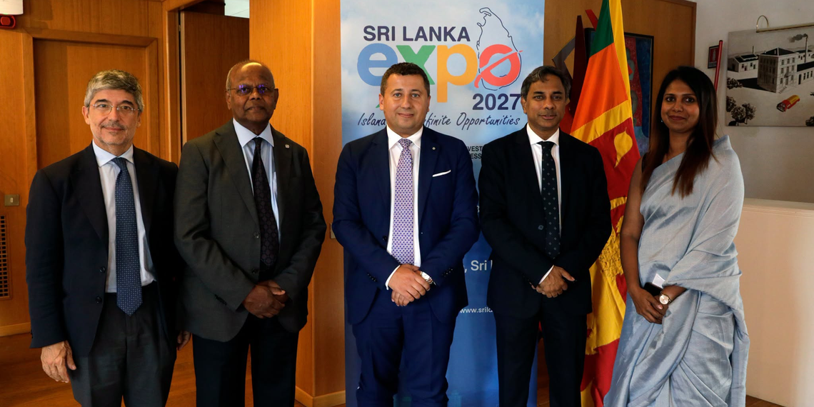 Sri Lanka e Italia rafforzano il dialogo economico in vista dell’Expo di Colombo 2027