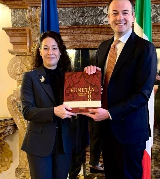Venezia, il sindaco Venturini riceve l’Ambasciatrice canadese Golberg
