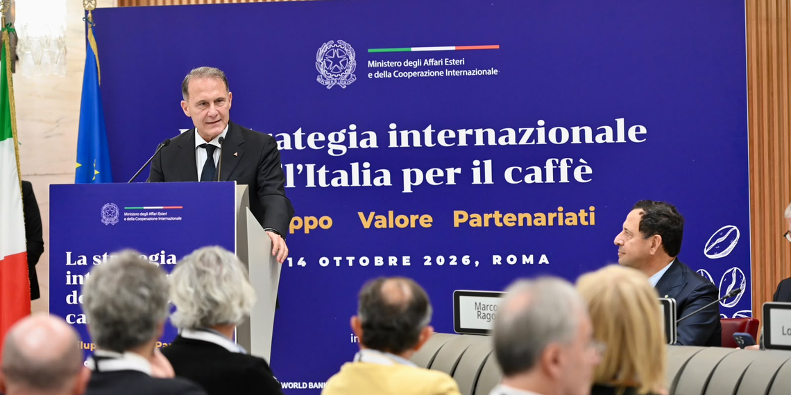 La strategia internazionale dell’Italia per il caffè presentata oggi in Farnesina