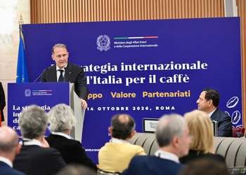 La strategia internazionale dell’Italia per il caffè presentata oggi in Farnesina
