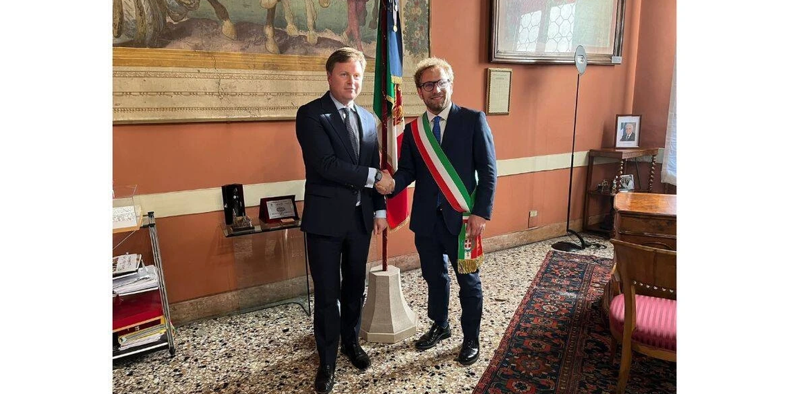Vicenza, il Sindaco Possamai incontra l’Ambasciatore britannico Stephen Hickey