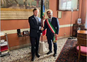 Vicenza, il Sindaco Possamai incontra l’Ambasciatore britannico Stephen Hickey