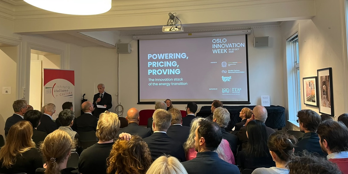 Oslo Innovation Week: focus su transizione energetica nel seminario organizzato da Ambasciata d’Italia