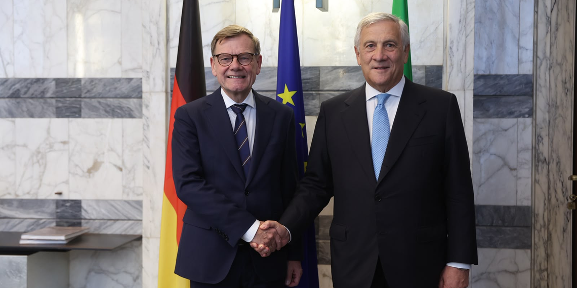 Incontro Tajani – Wadephul: focus su Ucraina, Medio Oriente, Balcani occidentali