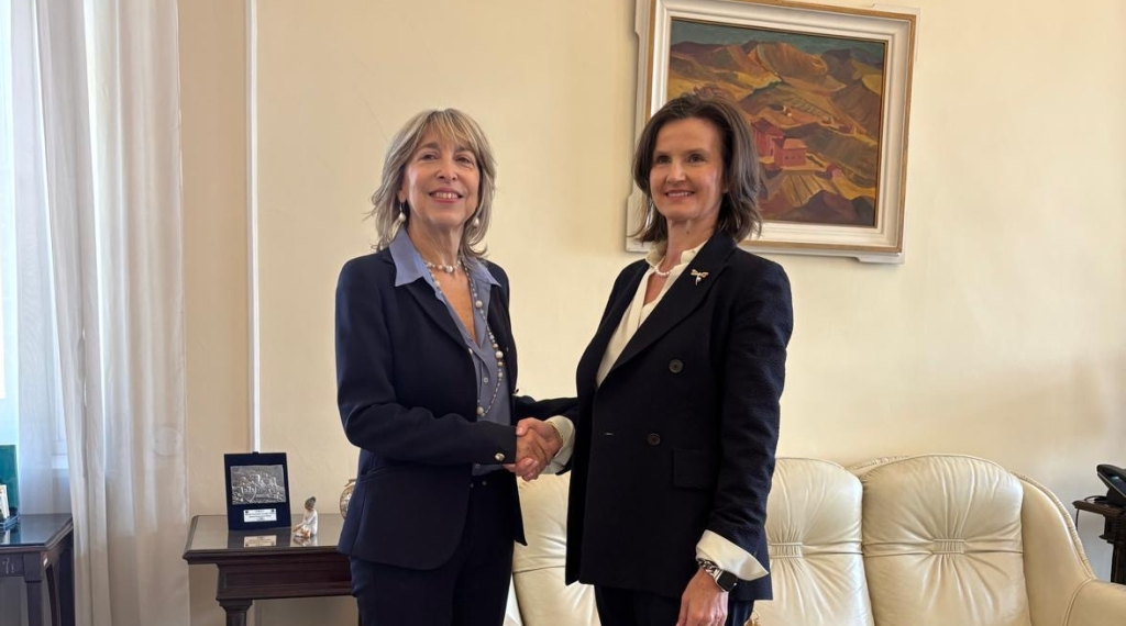 Gorizia, il Prefetto Ester Fedullo riceve l’Ambasciatrice della Repubblica di Slovenia Melita Gabric